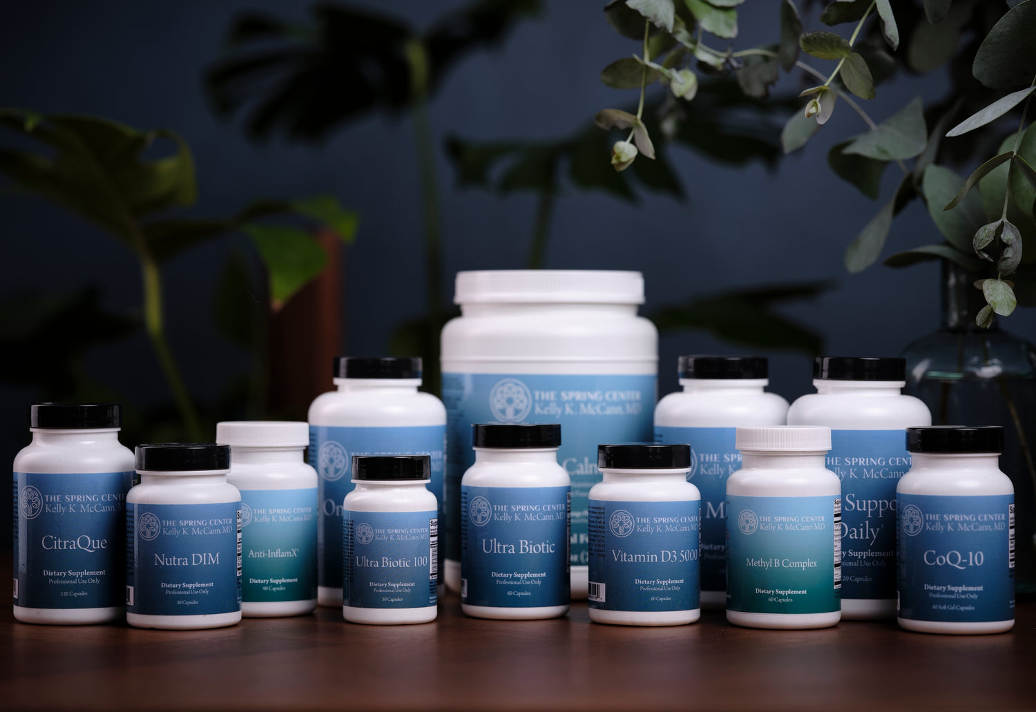 All dietary supplements by Dr. Kelly McCan