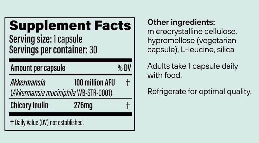 Akkermansia Probiotic Supplement