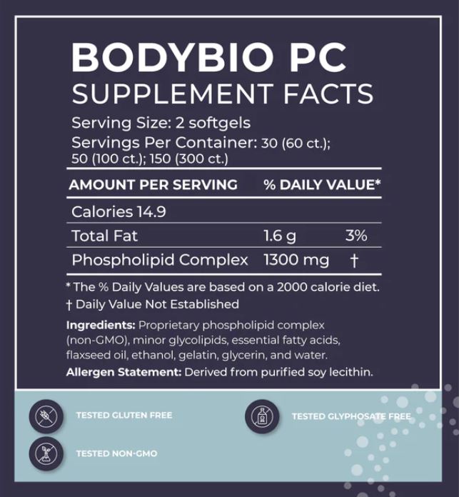 Body Bio PC, 100 caps